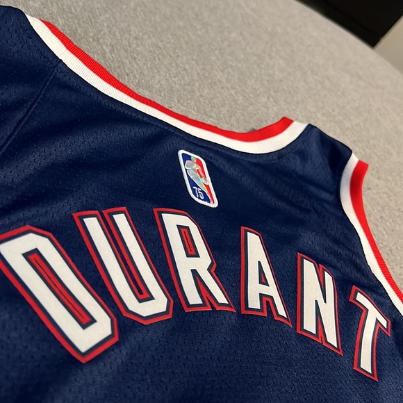 Kevin Durant Brooklyn Nets NBA Hardwood Classics KD Nike Jersey Swingman - Picture 15 of 15